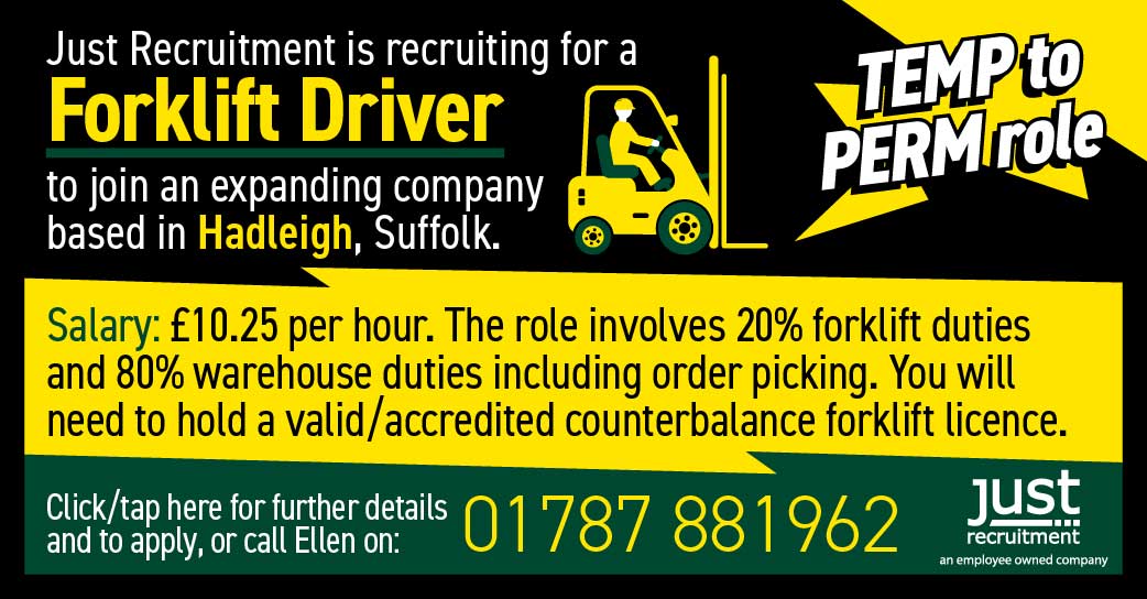Forklift Driver Just Recruitment